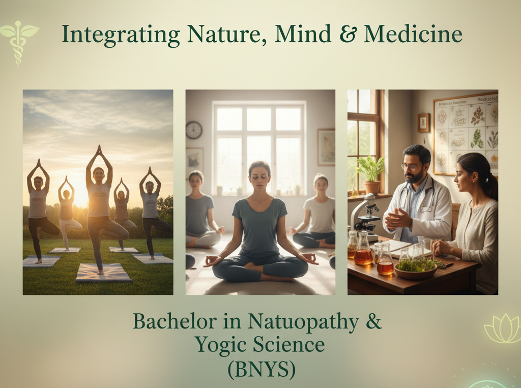 Bachelor in Naturopathy & Yogic Science (BNYS)